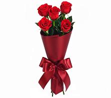 Букет 5 Красных роз Эдлесс Лав в Детчино