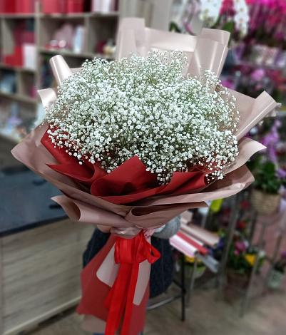 Букет цветов из: Гипсофила в Детчино
