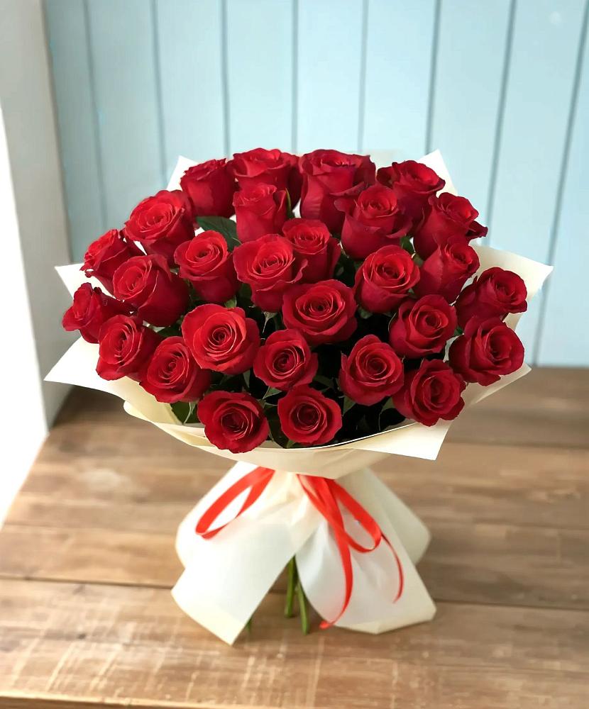 Букет 29 Красных роз в Детчино