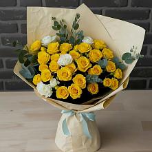 Букет цветов из:  Розы #REPLACE_PRED# Детчино