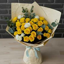 Букет цветов из:  Розы в Детчино