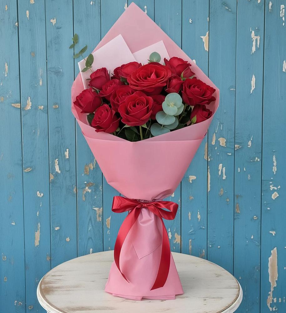 Букет цветов из: Розы в Детчино