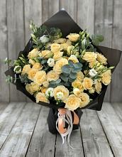 Букет цветов из:  Розы и Лизиантусы #REPLACE_PRED# Детчино