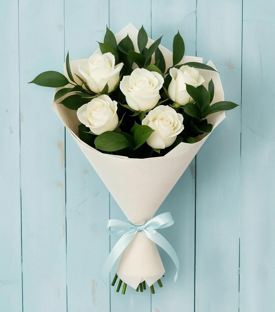 Букет цветов из: Розы в Детчино