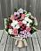 Букет цветов из: Альстромерии, Гвоздики, Розы и Хризантемы в Детчино