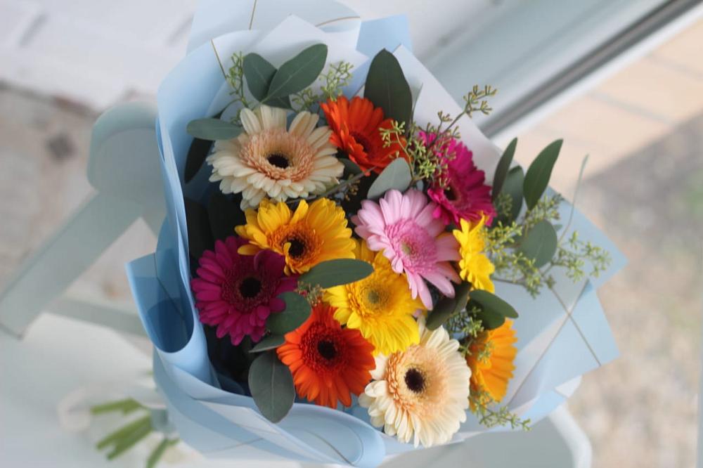 Букет цветов из: Герберы в Детчино