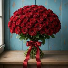 Букет Красные розы Блэк Меджик #REPLACE_PRED# Детчино