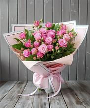 Букет Розовый кустик #REPLACE_PRED# Детчино