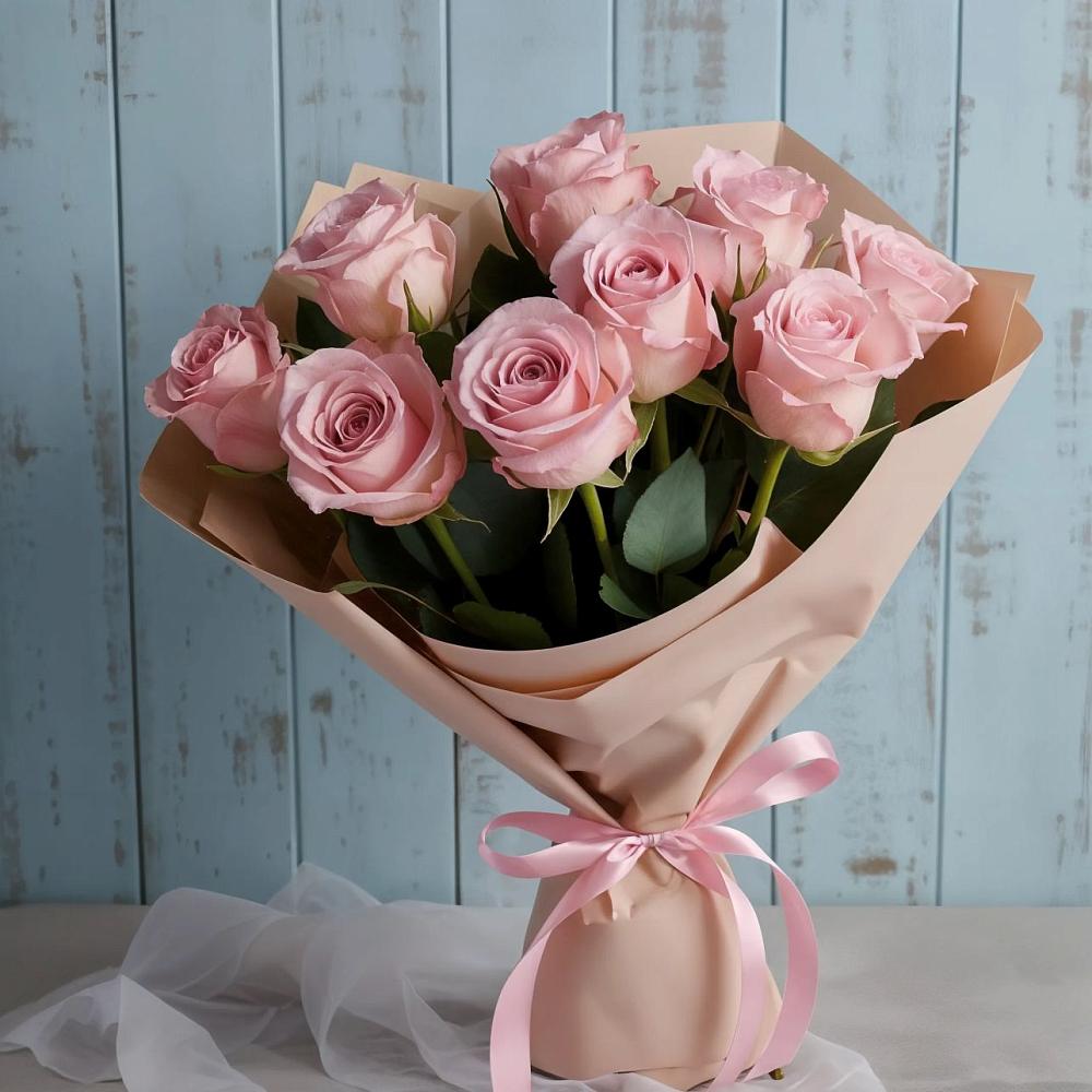 Букет цветов из: Розы в Детчино