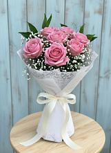 Букет цветов из:  Розы в Детчино