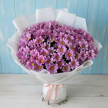 Букет цветов из:  Хризантемы в Детчино