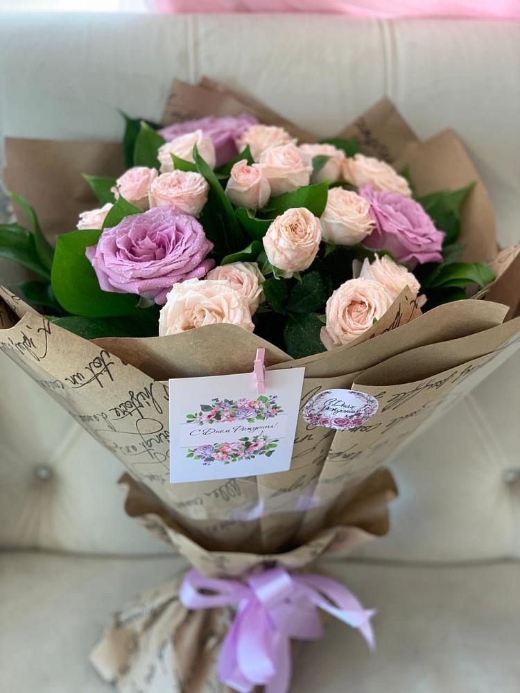 Букет цветов из: Розы в Детчино