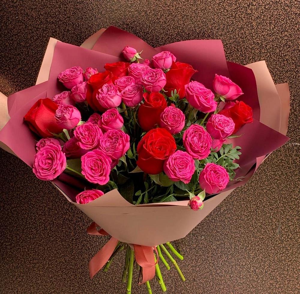 Букет В объятьях нежности в Детчино