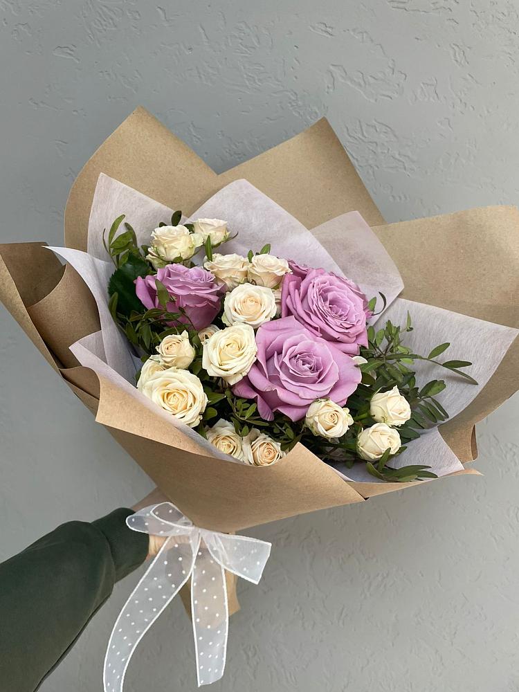 Букет цветов из: Розы в Детчино