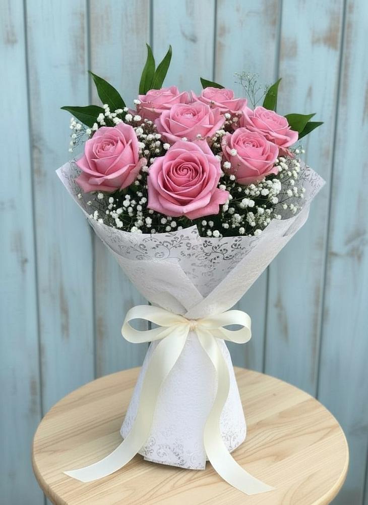 Букет цветов из: Розы в Детчино