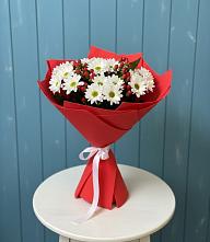 Букет цветов из:  Хризантемы в Детчино