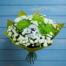 Букет цветов из:  Хризантемы в Детчино