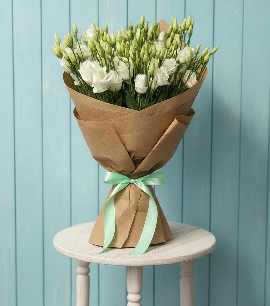 Букет цветов из: Лизиантусы в Детчино