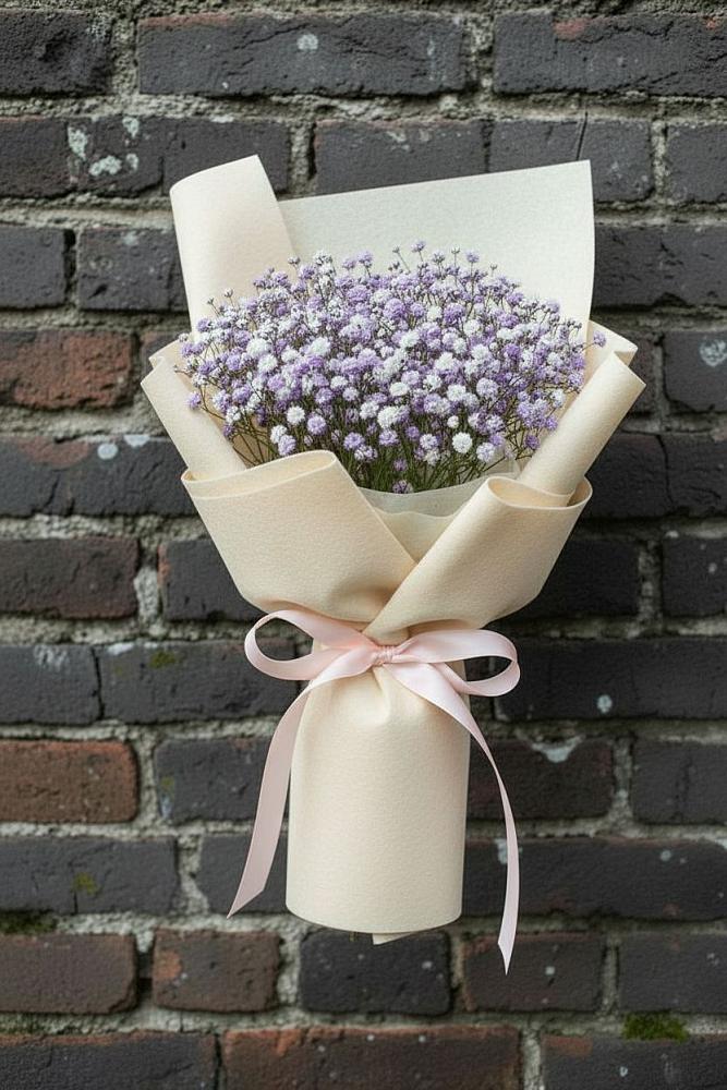 Букет цветов из: Гипсофила в Детчино