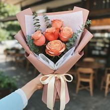 Букет цветов из:  Розы в Детчино