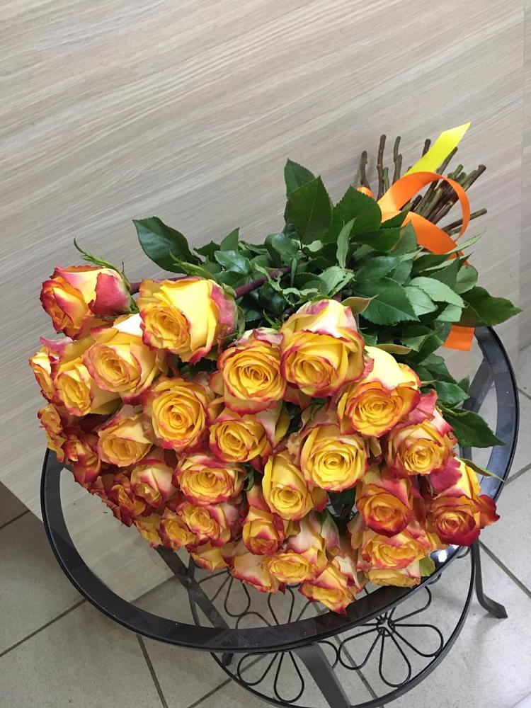 Букет Желтые розы в Детчино