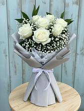 Букет цветов из:  Розы в Детчино