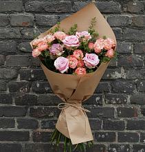 Букет цветов из:  Розы в Детчино