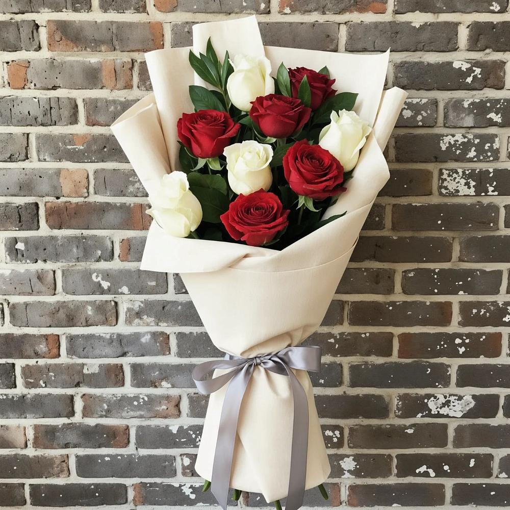 Букет цветов из: Розы в Детчино