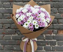 Букет цветов из:  Хризантемы в Детчино