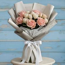 Букет цветов из:  Розы в Детчино