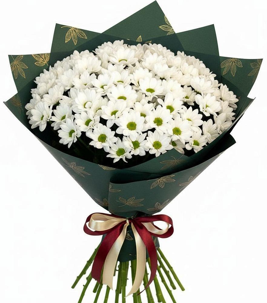 Букет цветов из: Хризантемы в Детчино