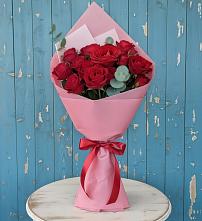 Букет цветов из:  Розы в Детчино