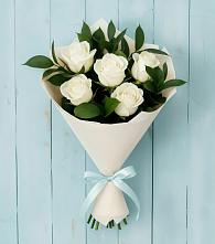 Букет цветов из:  Розы в Детчино