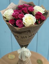 Букет цветов из:  Розы в Детчино