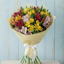 Букет цветов из:  Альстромерии в Детчино