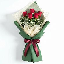 Букет цветов из:  Розы в Детчино