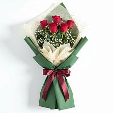 Букет цветов из:  Розы в Детчино