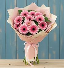 Букет цветов из:  Герберы в Детчино